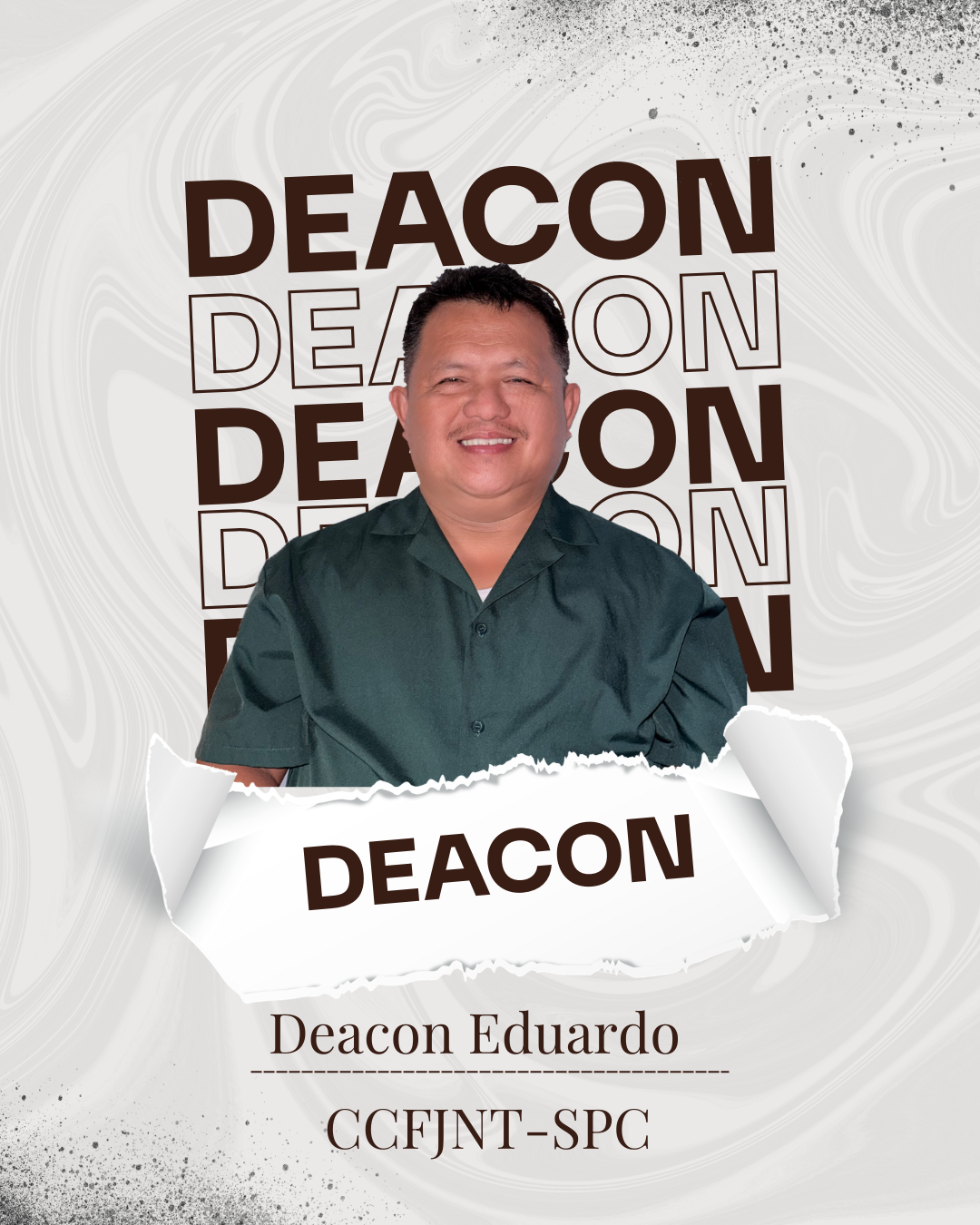 Deacon Eduardo Mingua