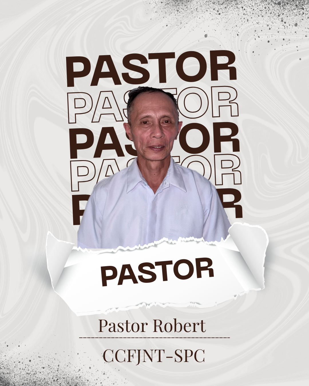Pastor Robert Boone